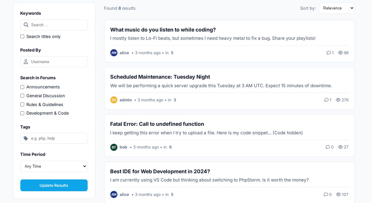 PHP Bulletin Feature: Find Exactly What You Need, Instantly
