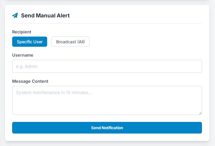 PHP Bulletin Feature: Direct-to-User Broadcast Alerts